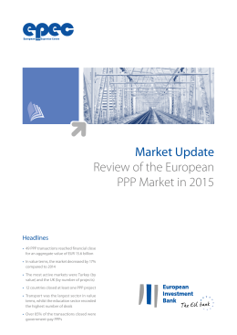 Market Update 2015 - European Investment Bank