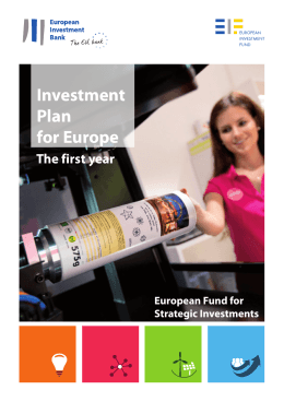 Investment Plan for Europe