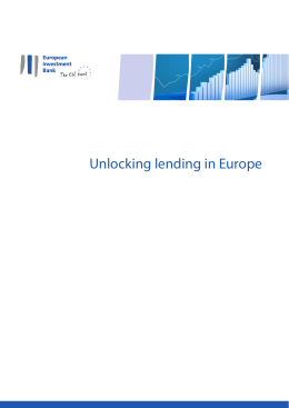 Unlocking lending in Europe