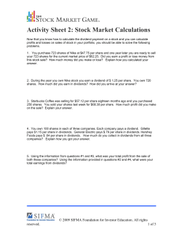 Activity Sheet 2 - WilsonEconomics
