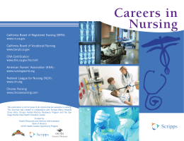 Nursing Careers_v7.indd - Division of Medical Education, School of