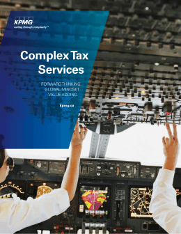 Title here Complex Tax Services
