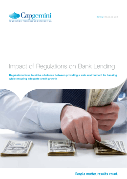 Impact of Regulations on Bank Lending