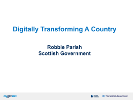 Digitally Transforming A Country