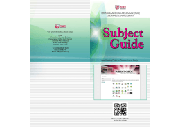 Subject Guide Portal