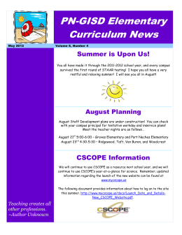 Newsletter-May 2012