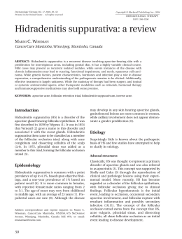 Hidradenitis suppurativa: a review