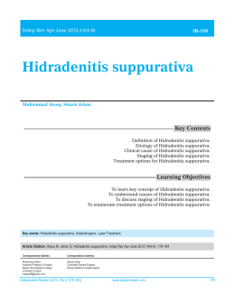 005 180 Hidradenitis suppurativa.cdr