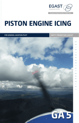 Piston engine icing - Havarikommissionen