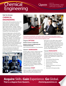 Chemical Engineering - Career Services