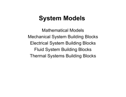 System Models