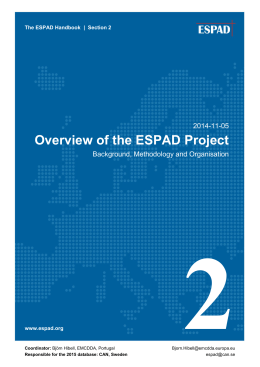 Overview of the ESPAD Project