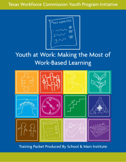 Youth at Work: Making the Most of Work-Based Learning