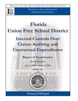 Florida UFSD.indd - Office of the State Comptroller