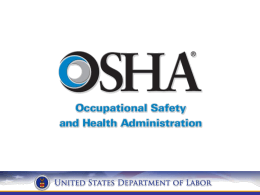 GHS in North America: OSHA