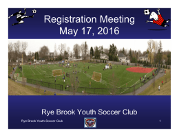 Registration Meeting May 17, 2016