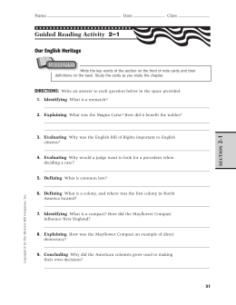 Guided Reading Activity 2–1