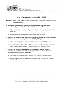 state hearing questions 2011–2012