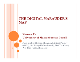 the digital marauder`s map