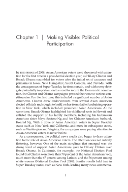 chapter 1 | making Visible: Political Participation