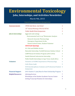Mar-9-15 - Environmental Toxicology