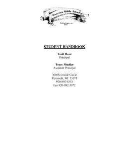 Handbook - Plymouth School District