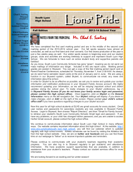 Lions` Pride - South Lyon Schools