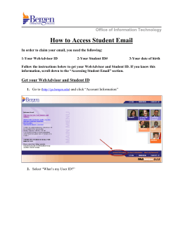 How to Access Student Email