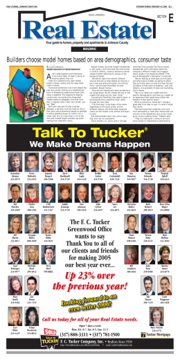 Talk To Tucker - Daily Journal