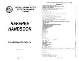 referee handbook