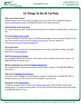 15 Things To Do At Cal Poly