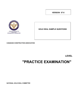 practice examination