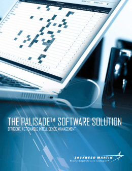 the palisade™ software solution