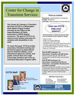 Center for Change in Transition Services
