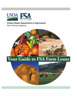 Your Guide to FSA Farm Loans