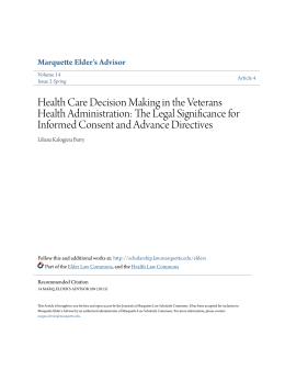 Health Care Decision Making in the Veterans Health Administration