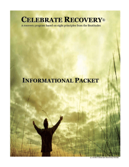 celebrate recovery - Fellowship Bible Church