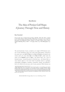 The Atlas of Persian Gulf Maps