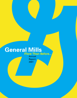 General Mills - NYU Stern School of Business