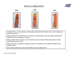 What Is A Safety Knife?