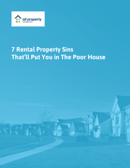 The 7 Deadly Sins of Rental Property Management