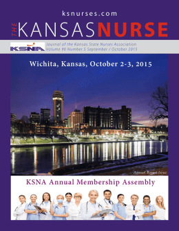 KSNA Annual Membership Assembly Wichita, Kansas, October 2