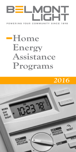Home Energy Assistance Programs