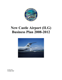 New Castle Airport Business Plan