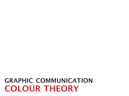 colour theory - Technology in the Mearns