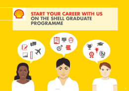 Shell Graduate Programme interactive guide