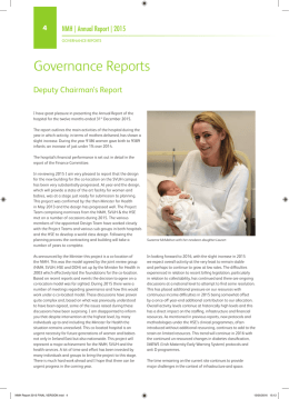 Governance Reports - National Maternity Hospital