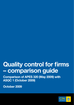 Quality control for firms – comparison guide
