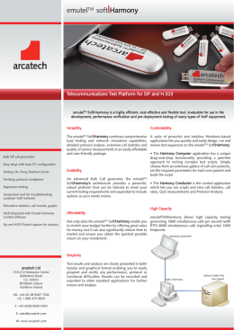 Datasheet - Arca Technologies