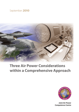 PDF - Joint Air Power Competence Centre